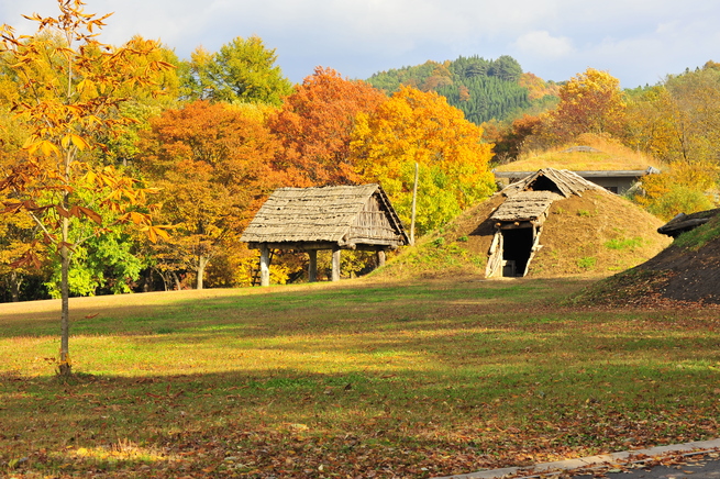 御所野②　土屋根の住居跡