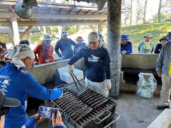 さんま焼き師