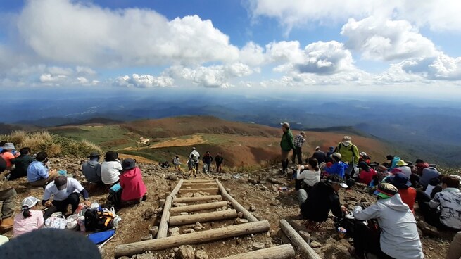 栗駒山　山頂付近②