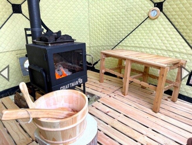 テントサウナ