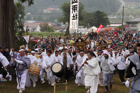 東北の三大荒祭、室根神社特別大祭